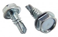 Pija Hexagonal 8x1/2 galvanizada