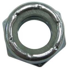 Tuerca Hex. inserto de nylon 3/8